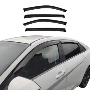 Kia Optima Wind Deflector - Omac - Acrylic 4 Pcs - Black - '11-'15 Kia Optima Wind Deflector - Omac - Acrylic 4 Pcs - Black - '11-'15